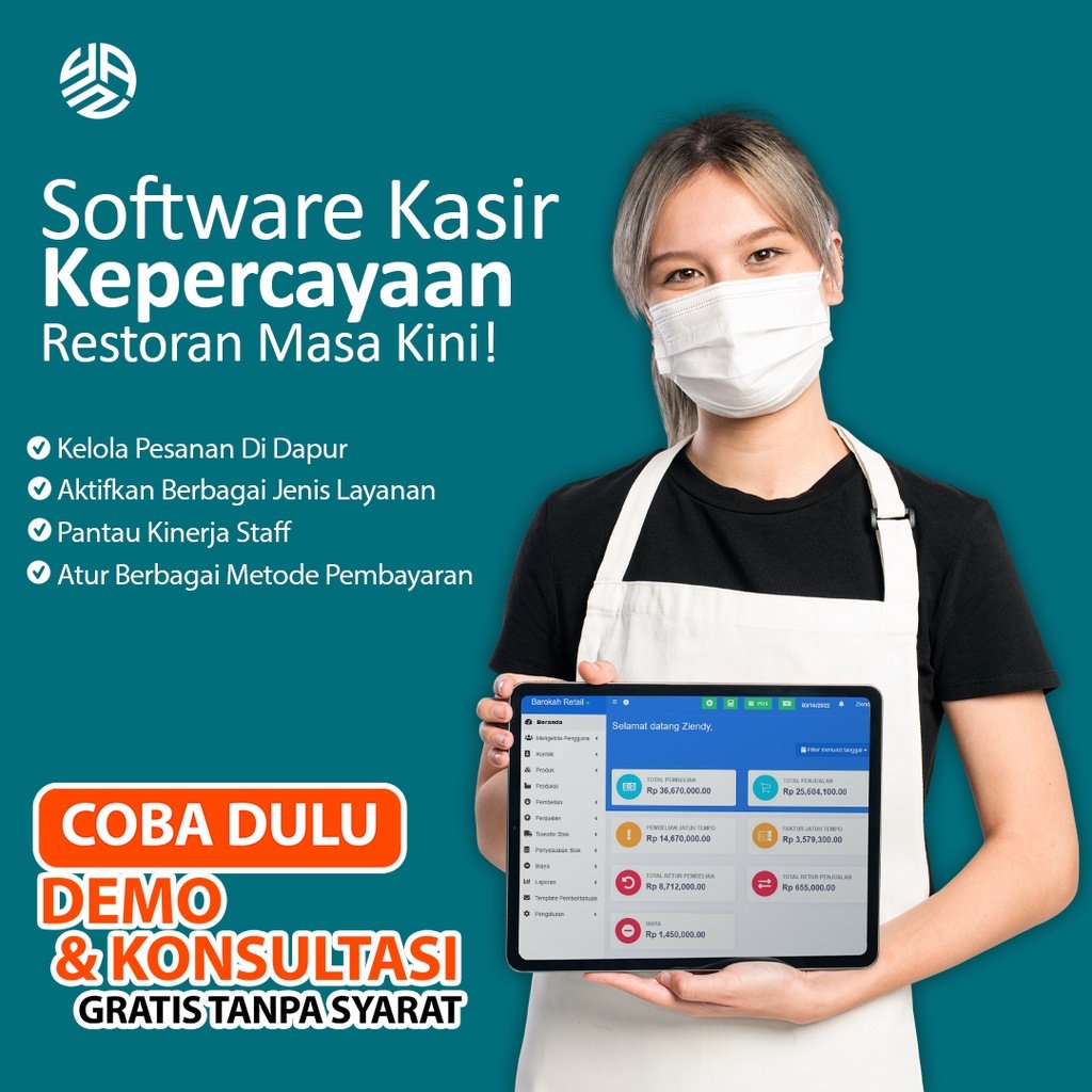 Aplikasi kasir restoran