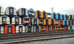10 Gambar Kuburan Kereta Purwakarta, Lokasi Hunting Foto Unik