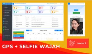 Aplikasi Absensi GPS, QR Code dan Selfie Wajah Murah Online Offline Karyawan Siswa Guru Sekolah