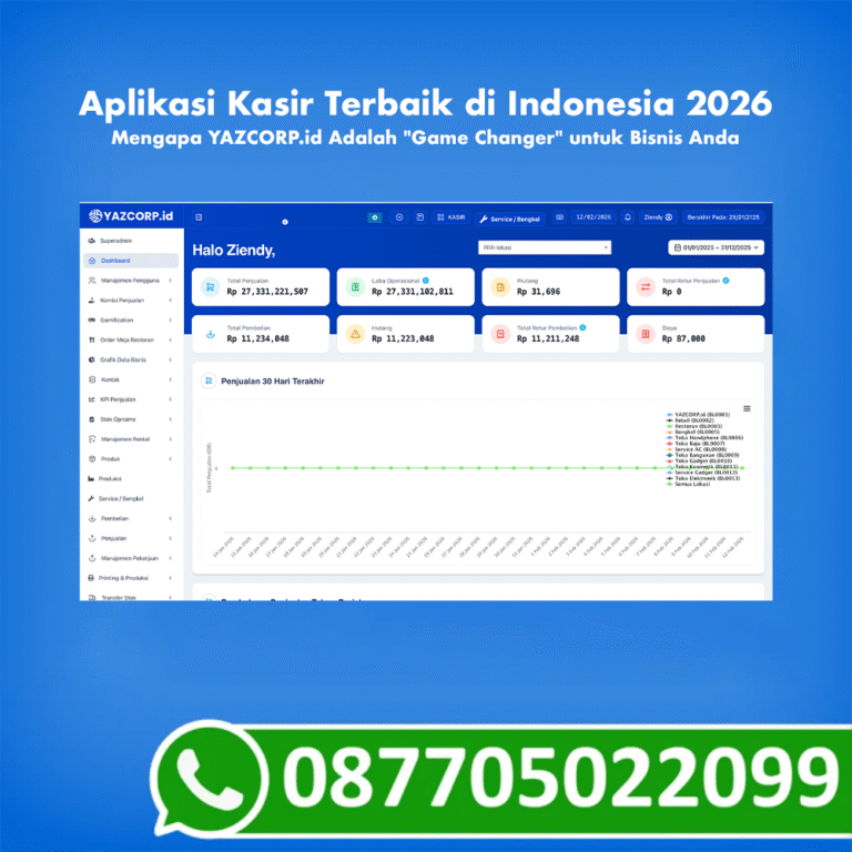 Aplikasi Kasir Terbaik Di Indonesia 2026