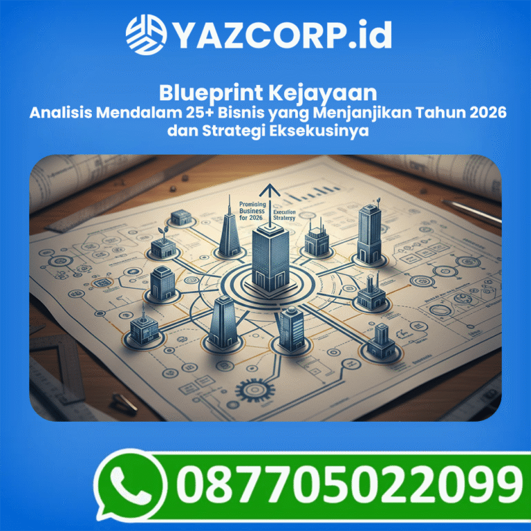 Blueprint Kejayaan- Analisis Mendalam 25+ Bisnis yang Menjanjikan Tahun 2026 dan Strategi Eksekusinya