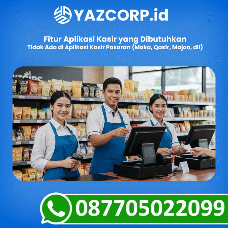 Fitur Aplikasi Kasir yang Dibutuhkan Dan Tidak Ada di Aplikasi Kasir Pasaran (Moka, Qasir, Majoo, dll)