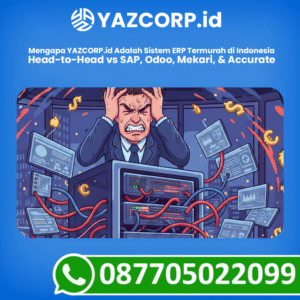 Mengapa YAZCORP.id Adalah Sistem ERP Termurah di Indonesia Head-to-Head vs SAP, Odoo, Mekari, & Accurate