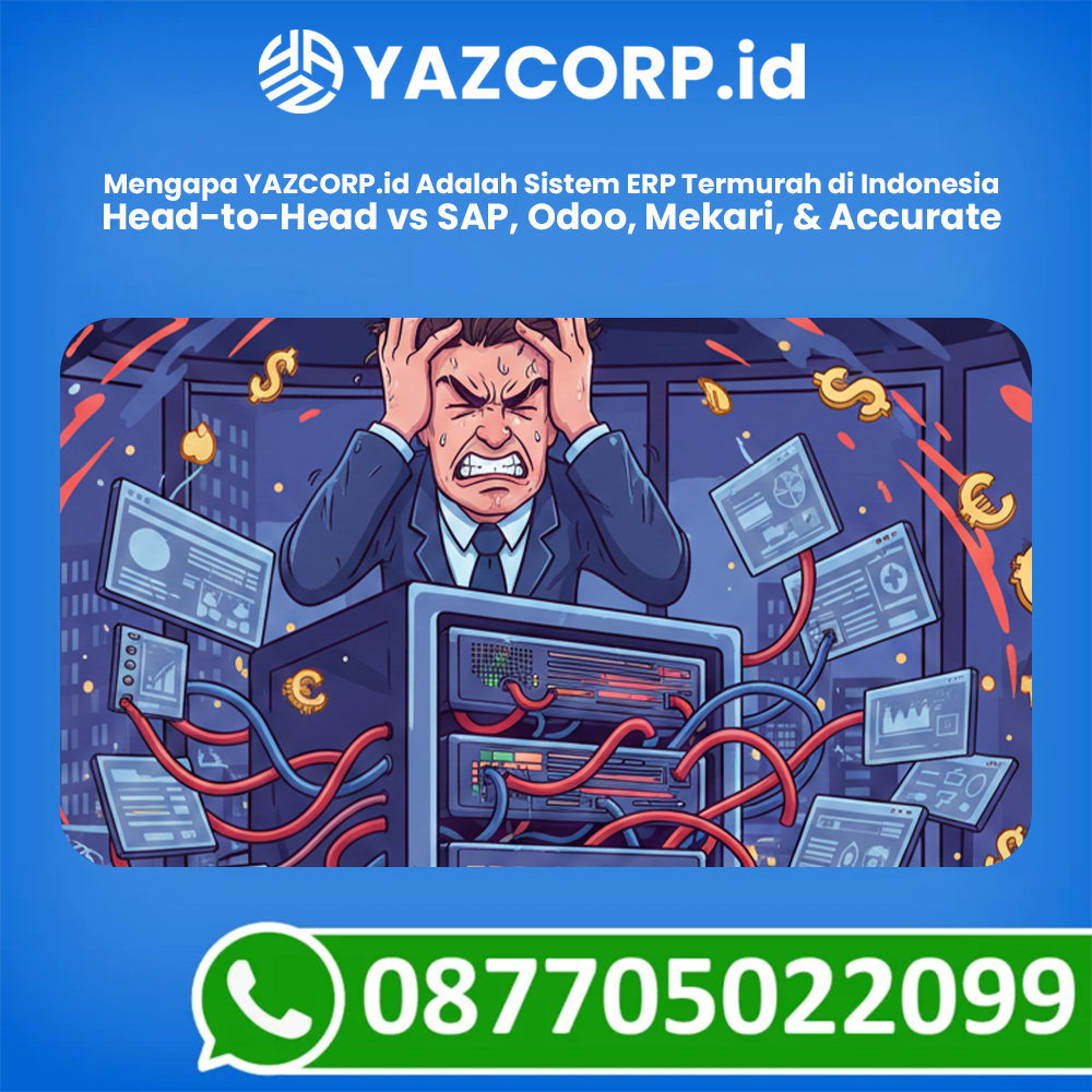 Mengapa Yazcorp.id Adalah Sistem Erp Termurah Di Indonesia Head-To-Head Vs Sap, Odoo, Mekari, &Amp; Accurate