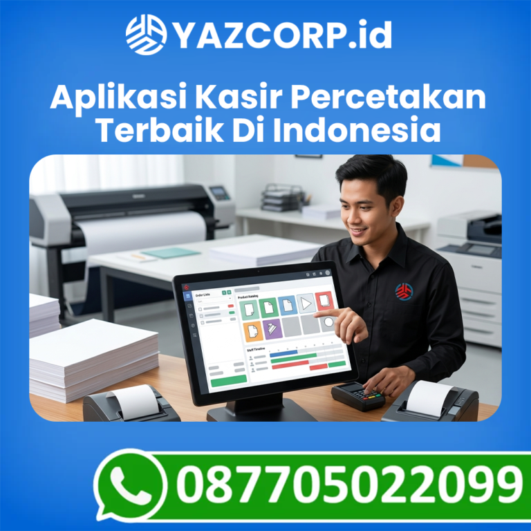 Aplikasi kasir Percetakan Terbaik Di Indonesia