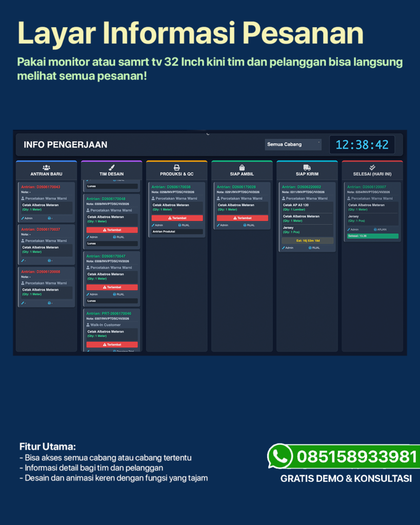Aplikasi Kasir Digital Printing, Advertising, Jersey, &Amp; Dekorasi Terbaik Juni 2026: Kupas Tuntas Mengapa Yazcorp.id Adalah Sistem Paling Sempurna Untuk Bisnismu 12 Aplikasi Kasir Digital Printing, Advertising, Jersey, &Amp; Dekorasi Terbaik Juni 2026: Kupas Tuntas Mengapa Yazcorp.id Adalah Sistem Paling Sempurna Untuk Bisnismu