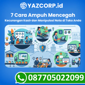 7 Cara Ampuh Mencegah Kecurangan Kasir dan Manipulasi Nota di Toko Anda