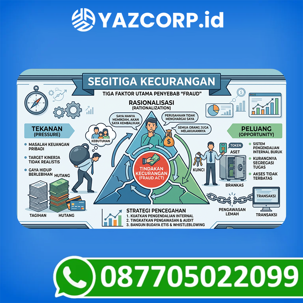 7 Cara Ampuh Mencegah Kecurangan Kasir Dan Manipulasi Nota Di Toko Anda 3 Segitiga Kecuarangan Fraud Triangle